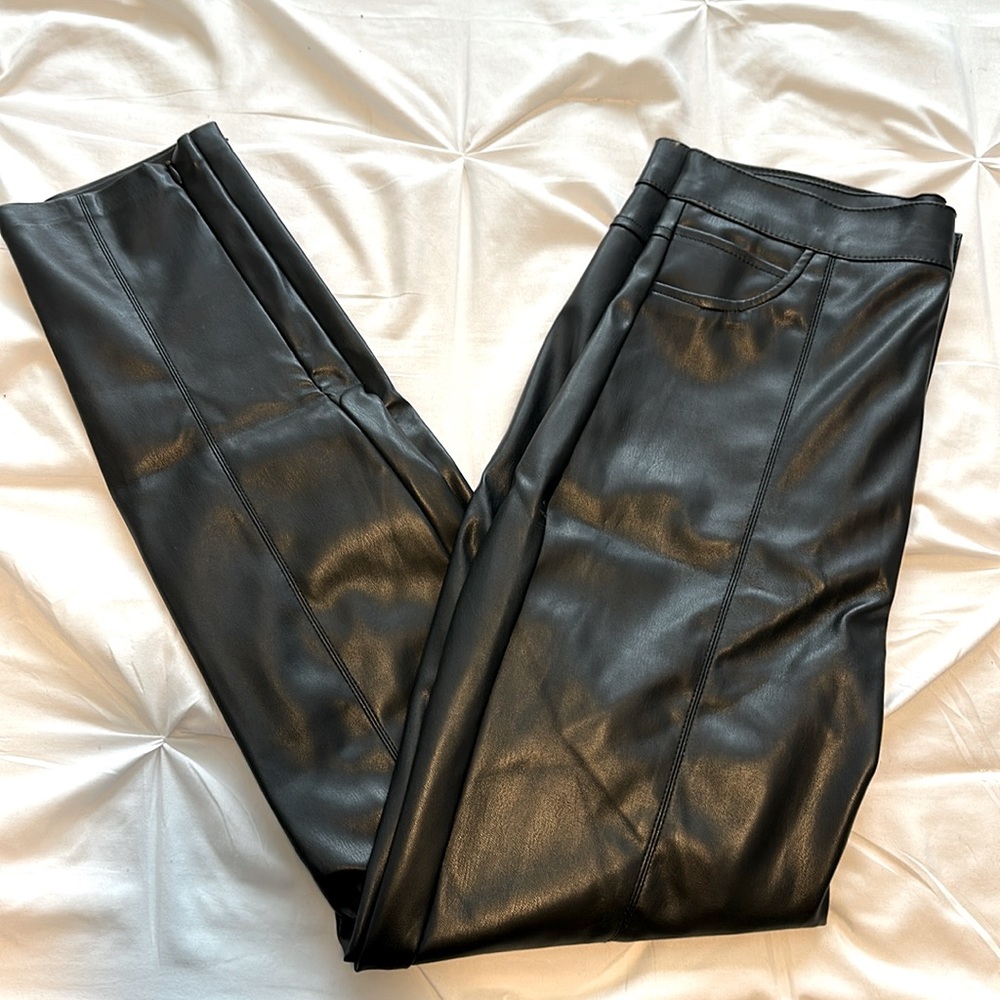 American Threads leather pants